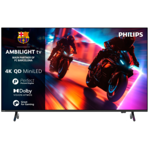 Philips 75MLED920/12 AMBILIGHT 4K Quantum Dot Mini-LED 144 Hz, 189 cm (75"), P5 Perfect Picture Engine, Dolby Vision i Atmos