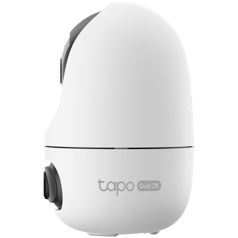 TP-Link Tapo C245D Dual Lens Pan/Tilt Security Camera, 2K (2304x1296) and 2K (2304x1296), 2.4 GHz, Dual Lens, Pan/Tilt, Smart AI Detection and Notifications, AI Smart Tracking, Sound and Light Alarm, Remote Control, Two-Way Audio - Image 2