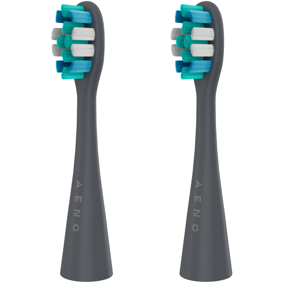 Wireless Tooth Brush, Grey, 3 Brush Heads, 1400mAh, Function: Soft, Clean, Massage, White, Sweep - Image 7