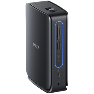 Anker Nano Docking Station (13-in-1, Triple Display, Built-In Removable Hub), SD/TF 3.0 Card Slots, 3x USB-A, 2x HDMI, 1x DP,3.5mm Audio Jack, Ethernet, 2x USB-C