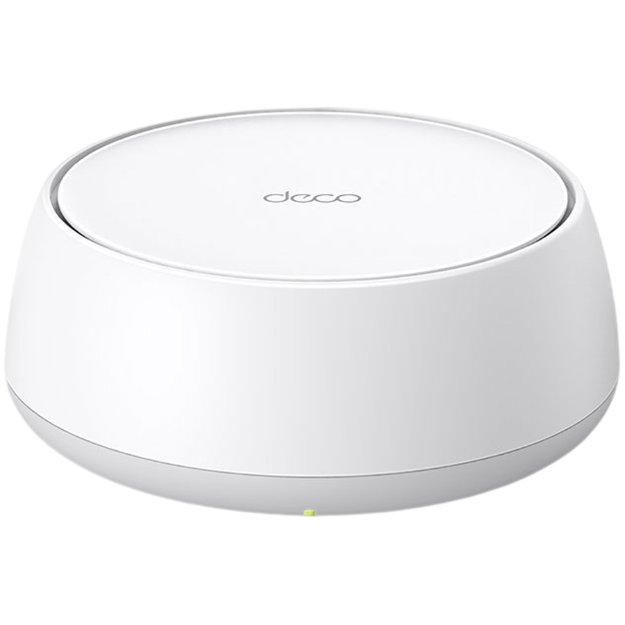 TP-Link Deco BE25(1-pack) BE3600 Whole Home Mesh Wi-Fi 7 System, 688 Mbps at 2.4 GHz + 2882 Mbps at 5 GHz, Internal Antennas, 2 x 2.5 Gigabit Ports, 160MHz for 5 GHz, 4-Stream, Deco App, Router/AP Mode, IPv6, IPTV, HomeShield (Parental Controls,..)
