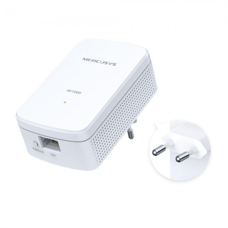 Mercusys MP500 AV1000 Gigabit Powerline Kit 1000 Mbps - Image 2