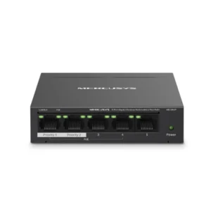 Mercusys MS105GP Desktop Switch 5x10/100/1000 + 4-Port PoE+