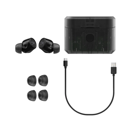 HyperX Gaming Slušalice Cirro Buds Pro Black Wireless 727A5AA - Image 2