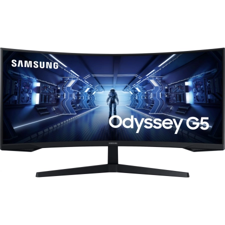 34" SAMSUNG Odyssey G5 Curved 165Hz 4K Display LC34G55TWWPXEN