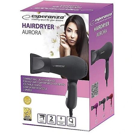 Esperanza Fen za kosu Aurora EBH003K 750W - Image 3
