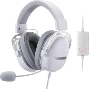 ReDragon - Gaming Slušalice sa mikrofonom Aurora H376W White 7.1