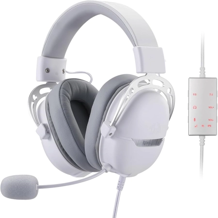 ReDragon - Gaming Slušalice sa mikrofonom Aurora H376W White 7.1