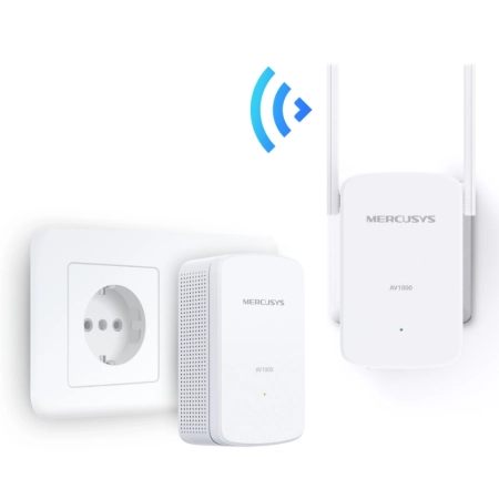 Mercusys MP510 AV1000 Gigabit Powerline Wi-Fi Kit 1000 Mbps - Image 3