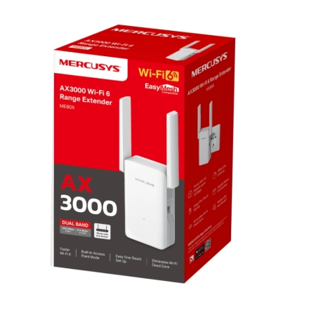 Mercusys AX3000 ME80X Wi-Fi 6 Range Extender - Image 3