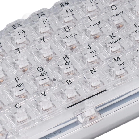 JITE Gaming Mehanička Tastatura G-61 RGB Wireless Transparent - Image 2