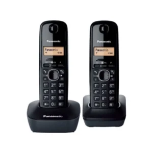 PANASONIC telefon bežični KX-TG1612FXH Crni 2 Slusalice