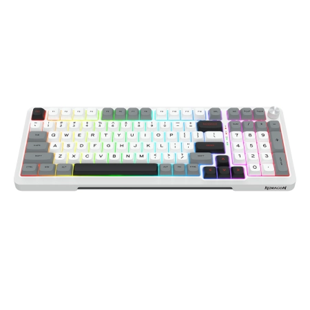 ReDragon - Gaming Mehanička Tastatura Bragi Pro MK688 White - Image 3