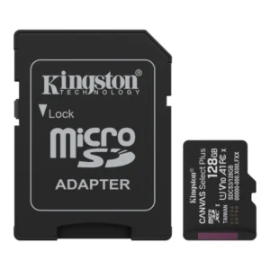 Kingston MicroSD Canvas Select Plus Memory Card 128GB A1 Class10