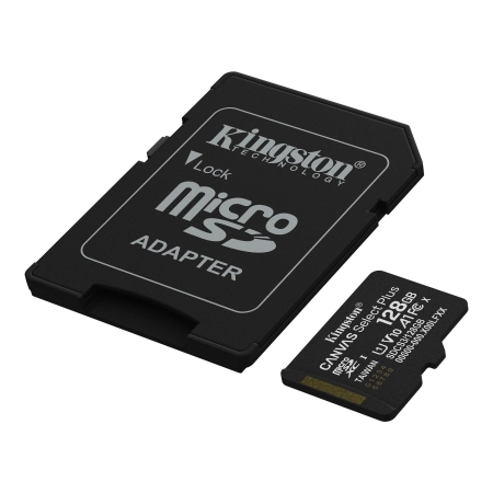 Kingston MicroSD Canvas Select Plus Memory Card 128GB A1 Class10 - Image 2