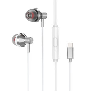 S-Link slušalice sa mikrofonom in-ear USB-C, Type-C, SL-TPK03 white, 39568