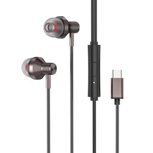 S-Link slušalice sa mikrofonom in-ear USB-C, Type-C, SL-TPK03 black, 39569