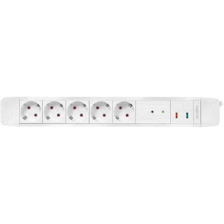 LogiLink Produžni kabl sa daljinskim sa 5 utičnica 1.5m LPS402 - Image 2