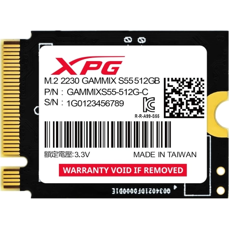 ADATA SSD 512GB Gammix S55 M.2 NVMe + adapter - Image 2