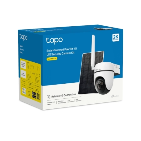 TP-Link Security Solar-Powered Pan/Tilt 4G LTE Camera Tapo C615G KIT - Image 2