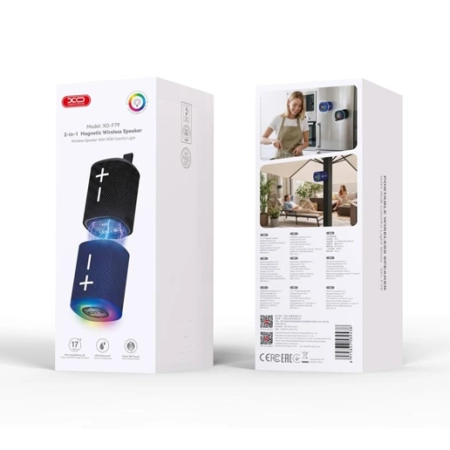XO Bluetooth Speaker Magnetic F79 RGB - Image 2