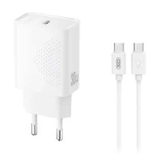 XO L162 30W Type-C Fast Charger + Type-C cable brzi punjač u originalnom pakovanju na technoshopLM