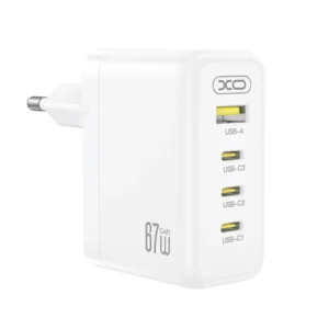 XO Charger CE39 3x USB-C + USB-A 67W Fast Charger