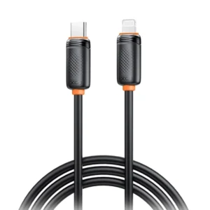 XO B-Q302A High Speed Type-C to Lightining 27W Cable 1m Black