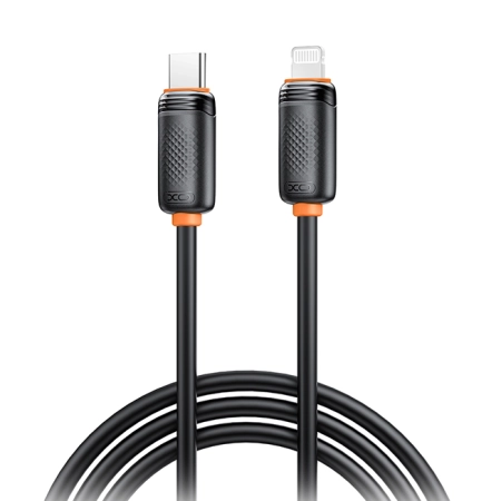 XO B-Q302A High Speed Type-C to Lightining 27W Cable 1m Black