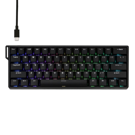 AULA Gaming Mehanička Tastatura RGB WiN60 HE - Image 2