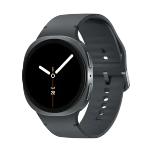 Pametni sat Samsung Galaxy Watch9 40mm BT Graphite SM-L340 sa crnom sportskom narukvicom.