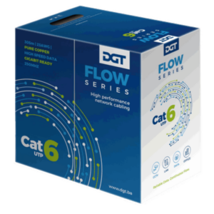 DGT Flow CAT 6 UTP mrežni kabal 305m – CCA – Unutrašnja instalacija