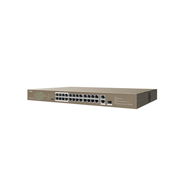 TENDA Tenda Gigabit desktop switch + PoE TEF1126P-24-250W - Image 2