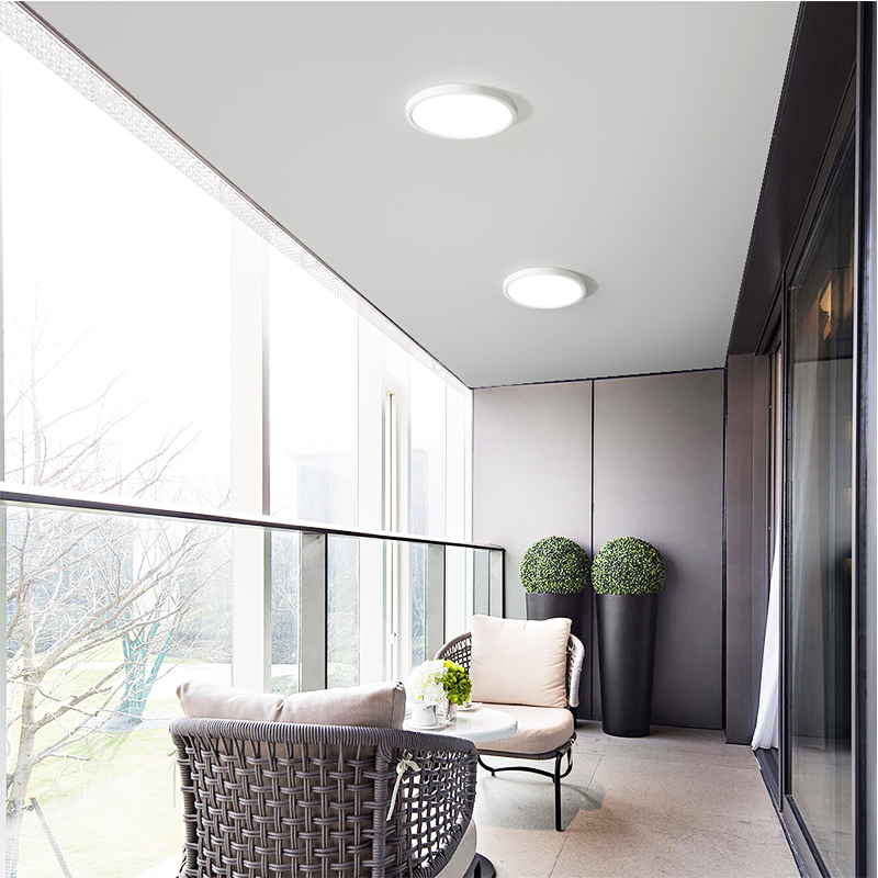 GREEN TECH LED plafonjera Green Tech 24W, 4000K, promjer 30 cm, IP40, bijela - CLA-24W-NW - Image 2