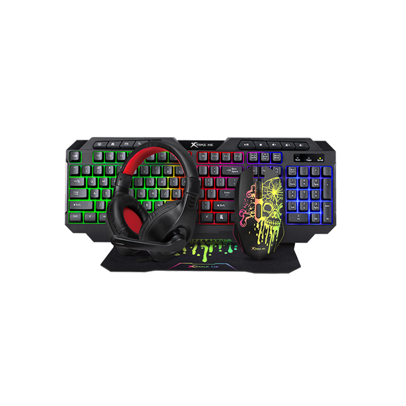 X-trike me Slušalice + tipkovnica + miš + podloga X-trike me CMX-415 gaming