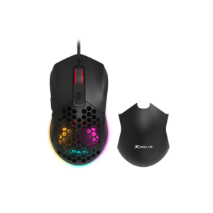 X-trike me Miš X-trike me GM-316 gaming, crni, s dva odvojiva poklopca