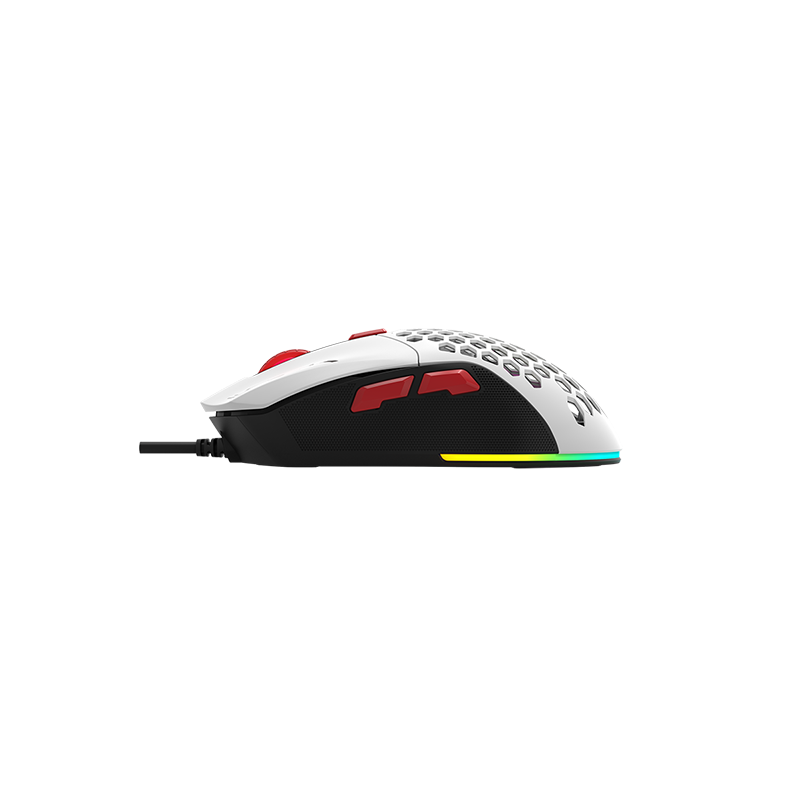 X-trike me Miš X-trike me GM-316W gaming, bijeli, s dva odvojiva poklopca - Image 3