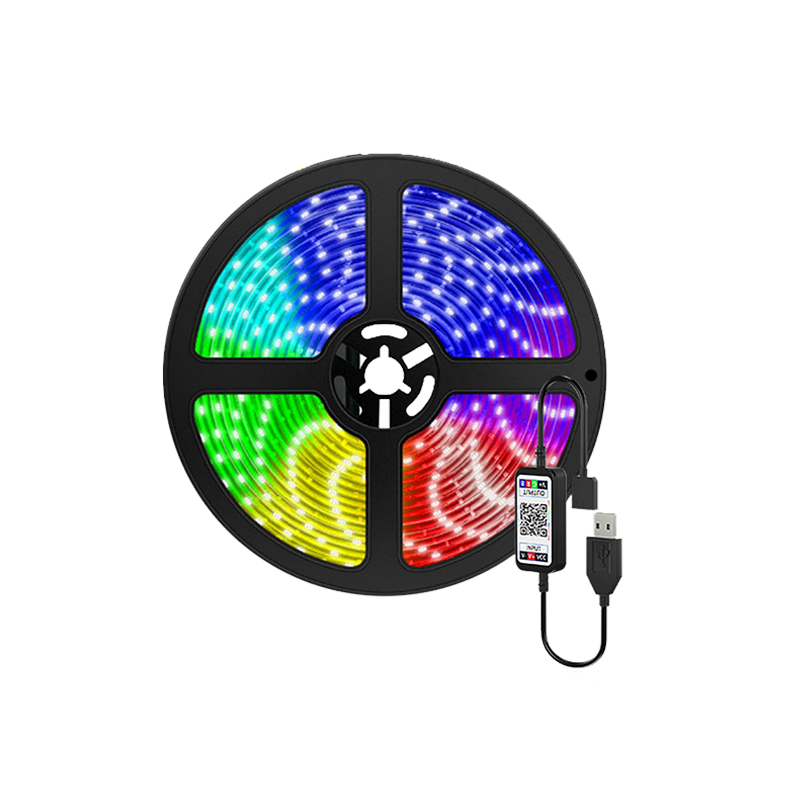 X-trike me LED traka X-trike me HT-5050 B5 5m, RGB, USB napajanje, bluetooth upravljanje - HT-5050-B5