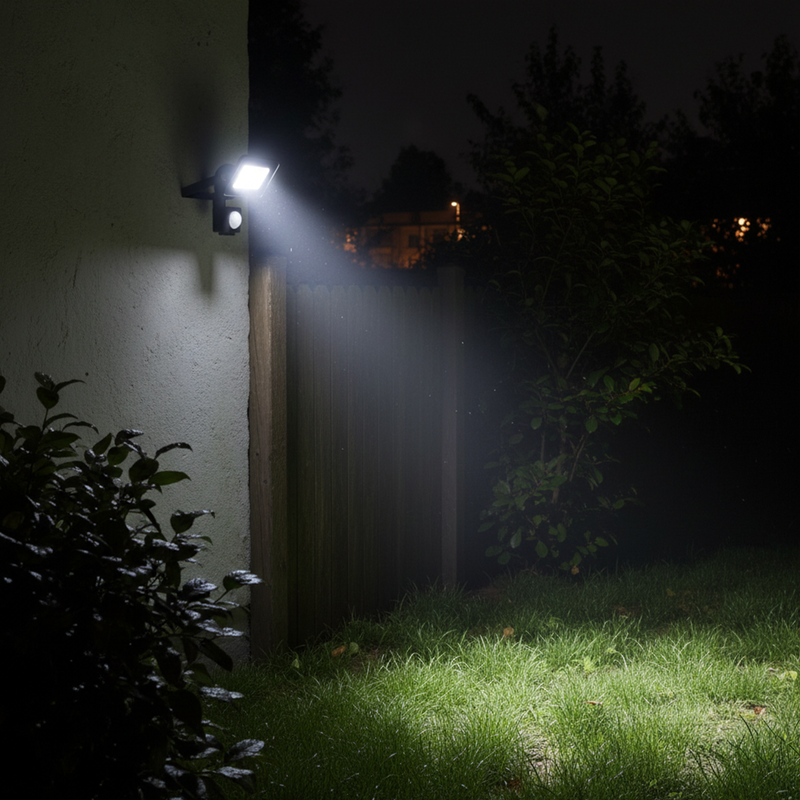 GREEN TECH LED reflektor sa senzorom Green Tech 900 lm, 10W, 6500K, IP65, crni - AFS-10BK - Image 4
