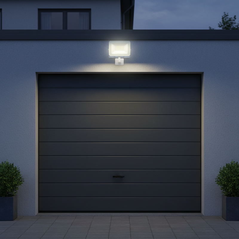 GREEN TECH LED reflektor sa senzorom Green Tech 2550 lm, 30W, 6500K, IP65, bijeli - AFS-30WH - Image 5