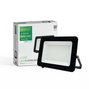 GREEN TECH LED reflektor Green Tech 8500 lm, 100W, 6500K, IP65, crni - ALX-100BK