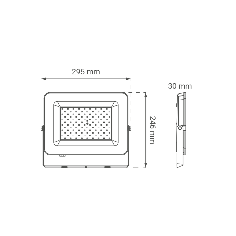 GREEN TECH LED reflektor Green Tech 8500 lm, 100W, 6500K, IP65, crni - ALX-100BK - Image 7