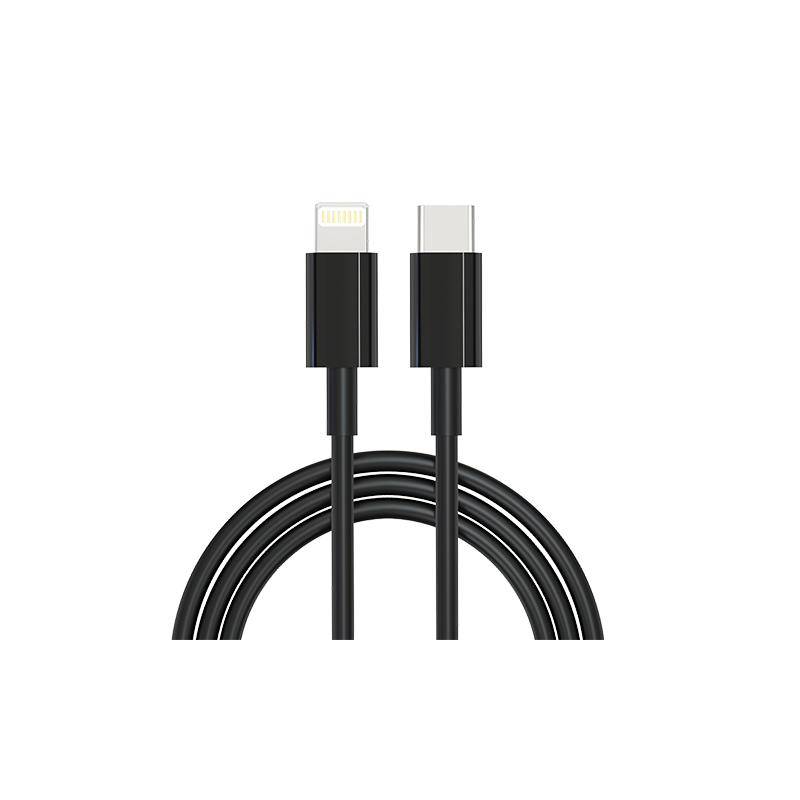 GIGATECH C na lightning kabel Gigatech XC105 1m, 20W, crni
