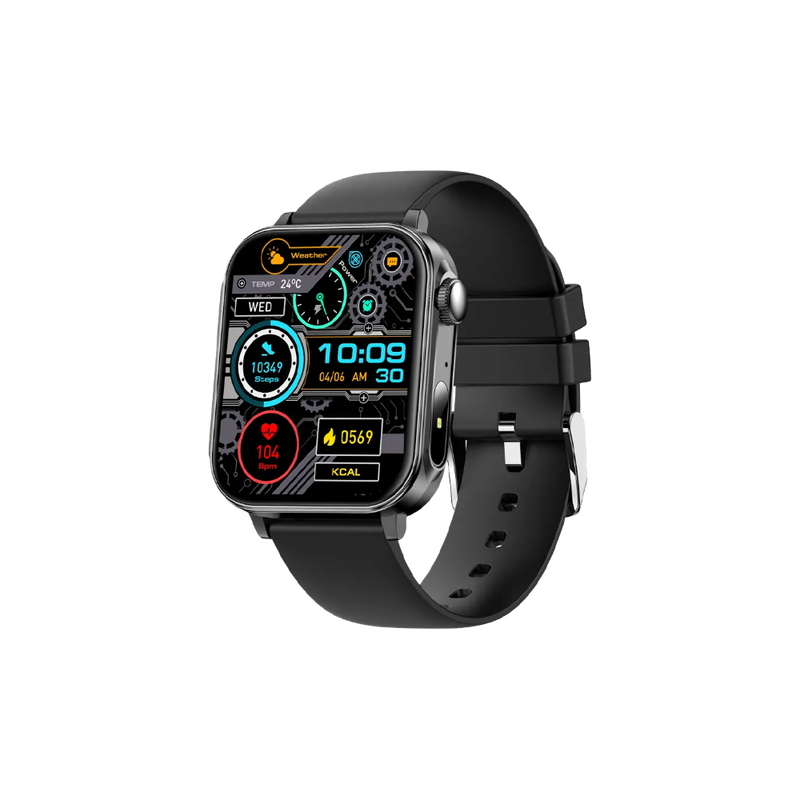 Colmi P80 crni pametni sat smartwatch sa silikonskom narukvicom u originalnoj kutiji