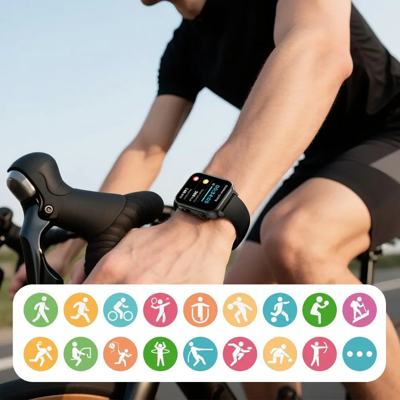Pametni sat Colmi P80 Smartwatch Crni (P80-BLACK) - Image 3