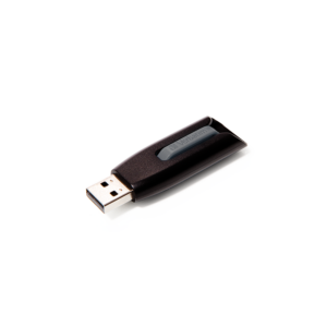 Verbatim 256GB USB 3.2 Gen 1 Store n Go V3 crno sivi memorijski stik sa uvlacivim mehanizmom