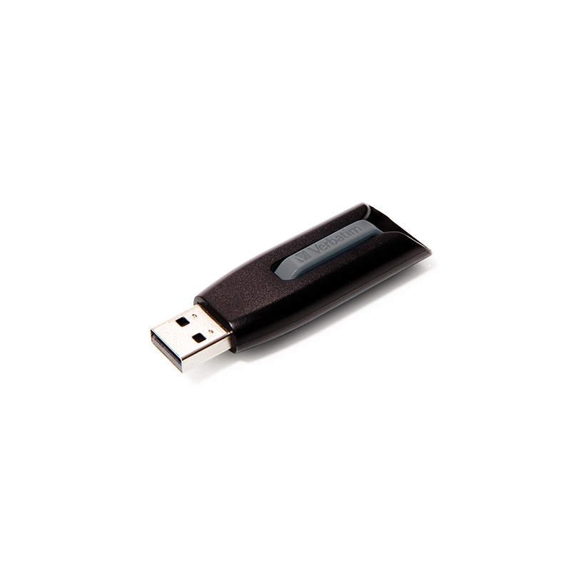 Verbatim 256GB USB 3.2 Gen 1 Store n Go V3 crno sivi memorijski stik sa uvlacivim mehanizmom