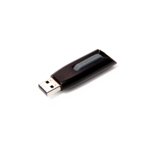 Verbatim 64GB USB 3.2 Gen 1 Store n Go V3 crno sivi memorijski stik sa uvlacivim mehanizmom
