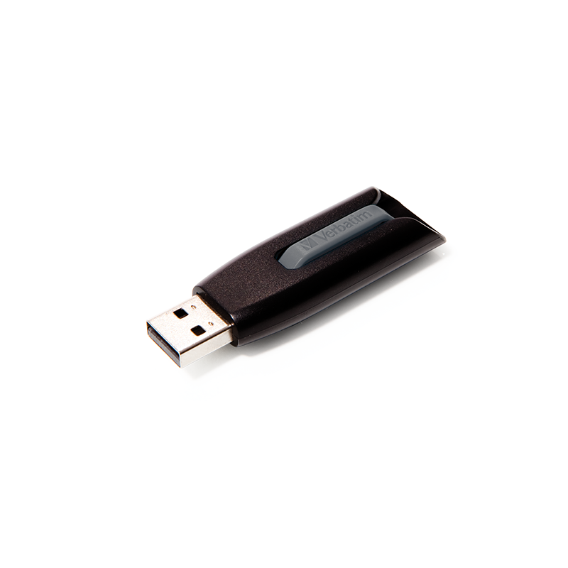 Verbatim 64GB USB 3.2 Gen 1 Store n Go V3 crno sivi memorijski stik sa uvlacivim mehanizmom