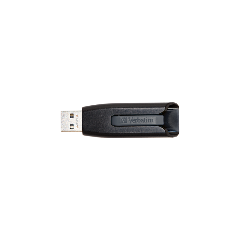 USB fleš memorija Verbatim 128GB 3.2 Gen 1 Store 'n' Go V3 Crno-Sivi (49189) - Image 3